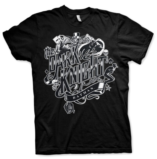 Batman Inked T-Shirt cotton officially licensed