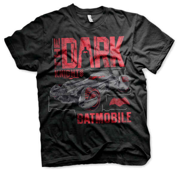 Batman Batmobile T-Shirt cotton officially licensed