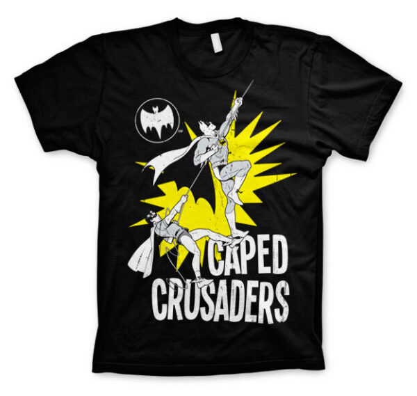 Batman Caped Crusaders T-Shirt cotton officially licensed
