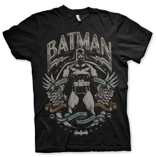 Batman Crusader T-Shirt cotton officially licensed