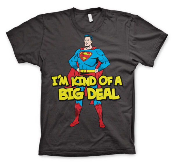 Superman Big Deal T-Shirt cotton officially licensed