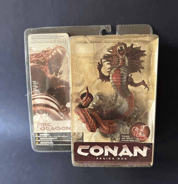 CONAN Fire Dragon figure McFarlane