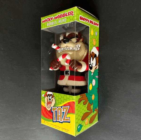 Looney Tunes TAZ X-mas bobble-head 15cm Funko Wacky Wobbler
