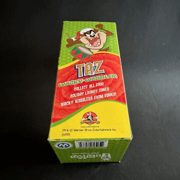 Looney Tunes TAZ X-mas bobble-head 15cm Funko Wacky Wobbler - Image 3