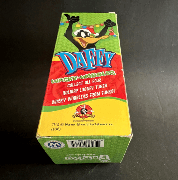 Looney Tunes DAFFY X-mas bobble head 15cm Funko Wacky Wobbler - Image 3