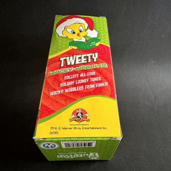 Looney Tunes TWEETY Navidad PVC bobble-head 15cm Funko Wacky Wobbler - Image 3