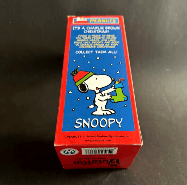 Peanuts SNOOPY Navidad PVC bobble-head 15cm Funko Wacky Wobbler - Image 3