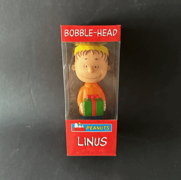 PEANUTS Christmas Charlie Lucy Snoopy Linus 4x bobble-head Funko - Image 5