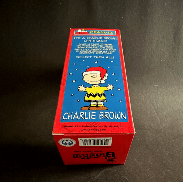 Peanuts CHARLIE BROWN Navidad PVC bobble-head 15cm Funko Wacky Wobbler - Image 3