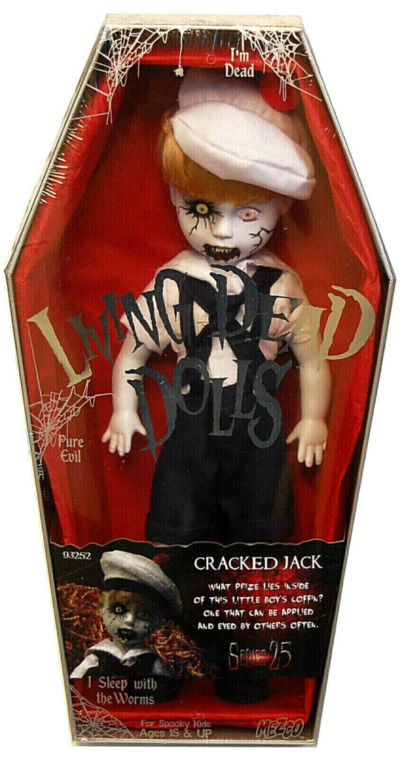 Living Dead Dolls S25 CRACKED JACK 25cm muñeca de Mezco