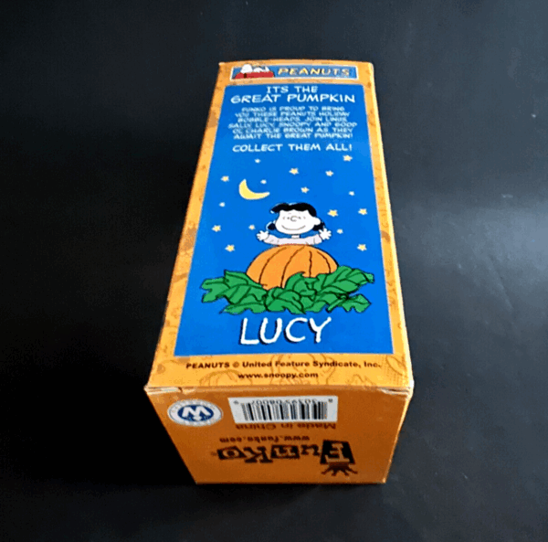 Peanuts LUCY Great Pumpkin PVC bobble-head 15cm Funko Wacky Wobbler - Image 3