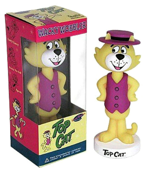 Case of 6 x TOP CAT bobble-head Funko Wacky Wobbler