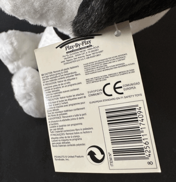 Peanuts SNOOPY plush 24cm - Image 2