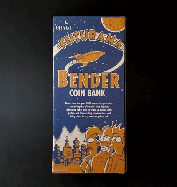 BENDER gold bank SDCC exclusive Funko - Image 3