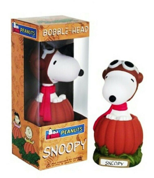 Peanuts SNOOPY Great Pumpkin PVC bobble-head Funko Wacky Wobbler - Image 4
