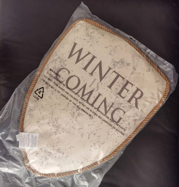 Game Of Thrones HOUSE STARK pillow 58cm official license - Image 3