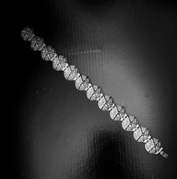 Marche Noir bracelet Celtic Sterling Silver 925  20.7cm