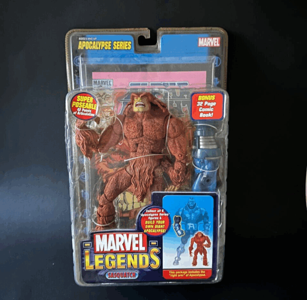 Marvel Legends Apocalypse Series SASQUATCH figure 18cm Toy Biz