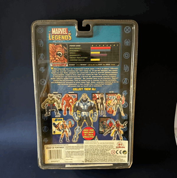 Marvel Legends Apocalypse Series SASQUATCH figure 18cm Toy Biz - Image 2