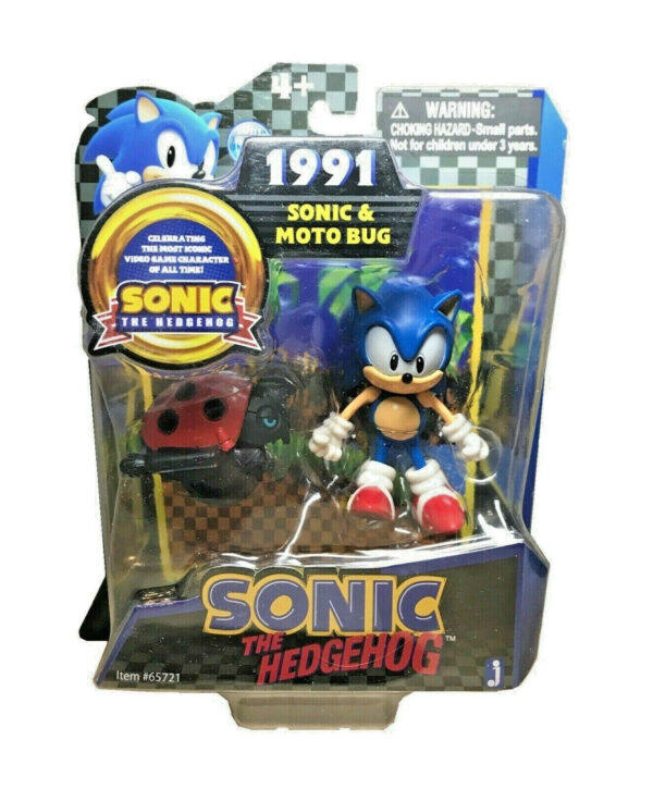Sonic The Hedgehog SONIC and MOTO BUG Jazwares - Image 5