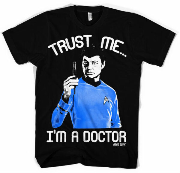 STAR TREK TRUST ME  T-Shirt  camiseta cotton officially licensed