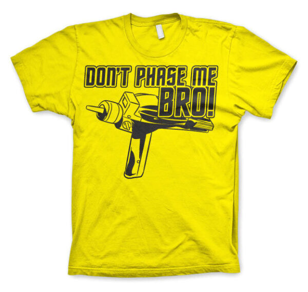 STAR TREK DON´T PHASE ME  T-Shirt  camiseta cotton officially licensed