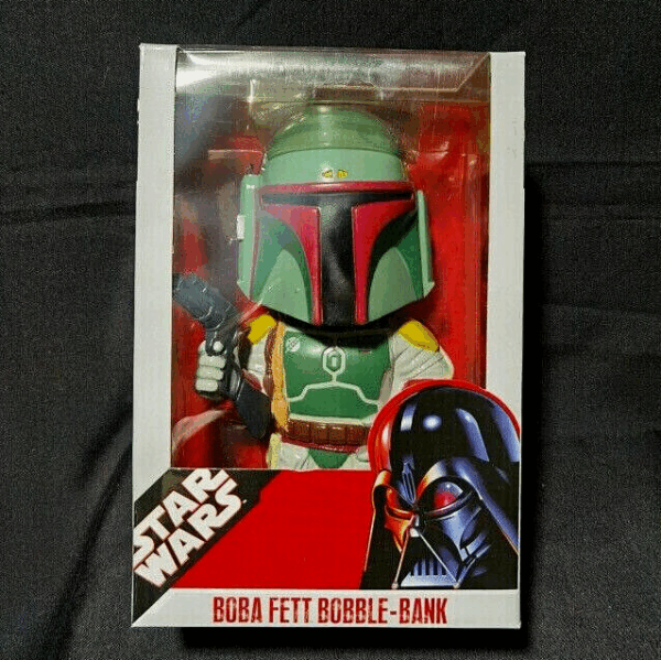 Star Wars BOBA FETT PVC boble-head bank 30cm Funko Wacky Wobbler