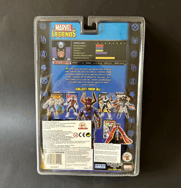 Marvel Legends Galactus Series BULLSEYE PVC figure Toy Biz - Image 2