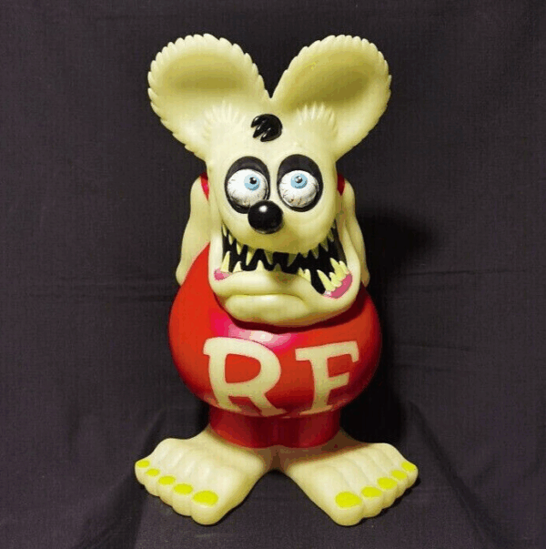RAT FINK glowing-in-the-dark giant bank 60cm Funko Wacky Wobbler