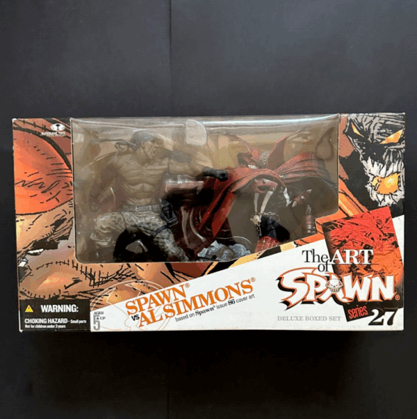 SPAWN vs AL SIMMONS 2 PVC figures deluxe-box McFarlane