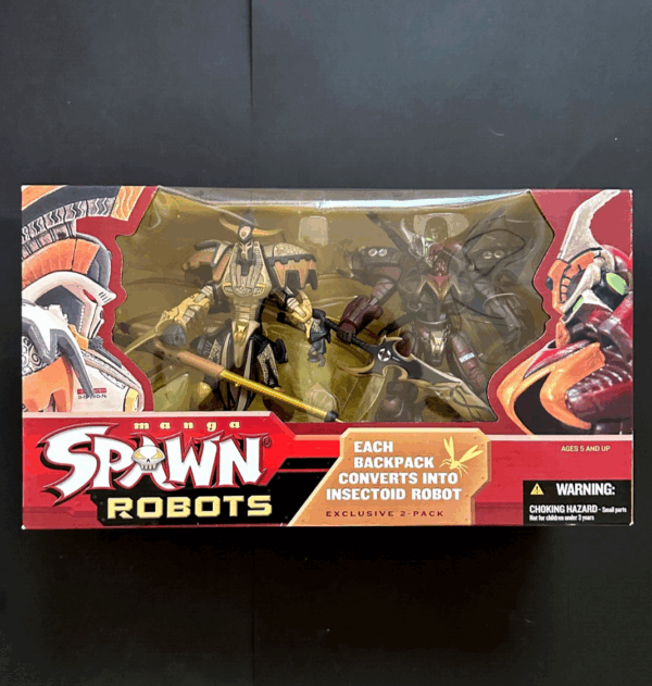 MANGA SPAWN 2 PVC figures deluxe-box McFarlane