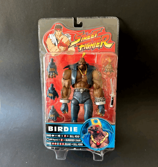 STREETFIGHTER 15th Anniversary Series 4 BIRDIE 18cm PVC figure Sota