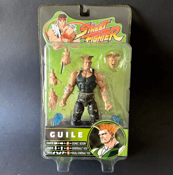 Street Fighter GUILE 15th Anniversary Series 3 green Sota