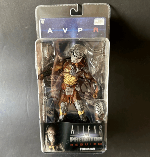 Alien vs Predator PREDATOR with mask figure PVC 19cm Neca