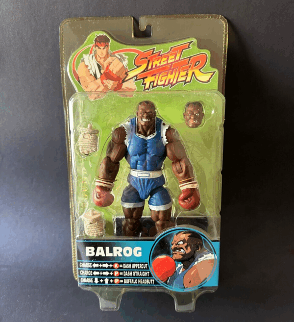 STREETFIGHTER 15th Anniversary BALROG blue figure Sota