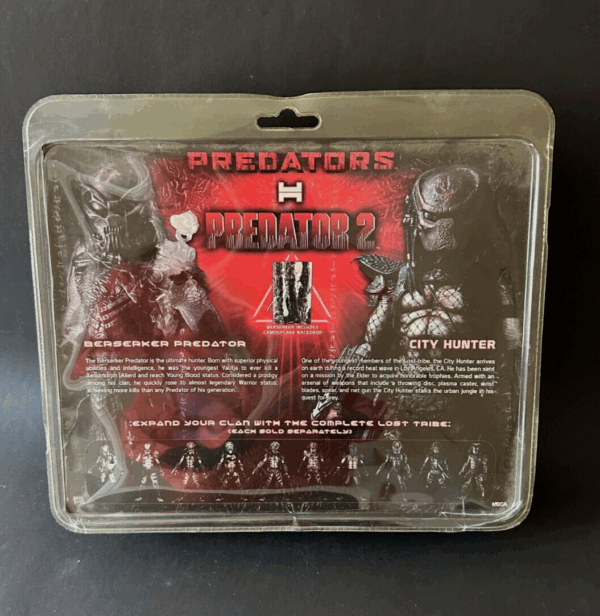 Predator BERSERKER and CITY HUNTER 2x figure PVC 19cm Neca - Image 2