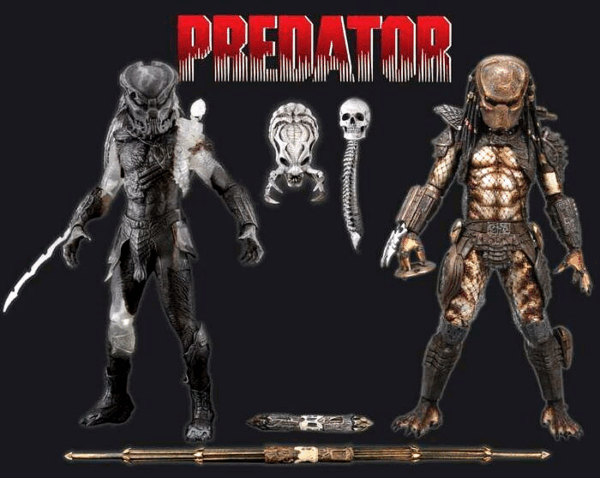 Predator BERSERKER and CITY HUNTER 2x figure PVC 19cm Neca - Image 4