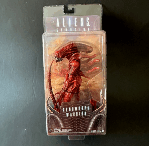 Aliens Genocide XENOMORPH WARRIOR red PVC 17cm Neca