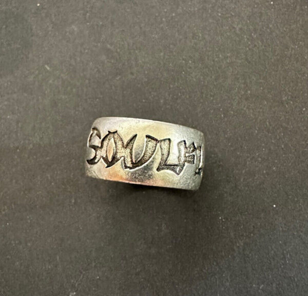 SOULFLY Logo pewter ring Alchemy Poker