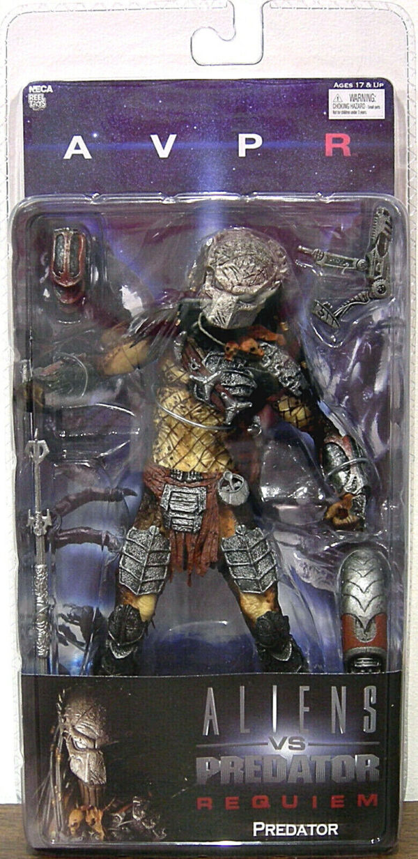 Alien vs Predator PREDATOR with mask figure PVC 19cm Neca - Image 4
