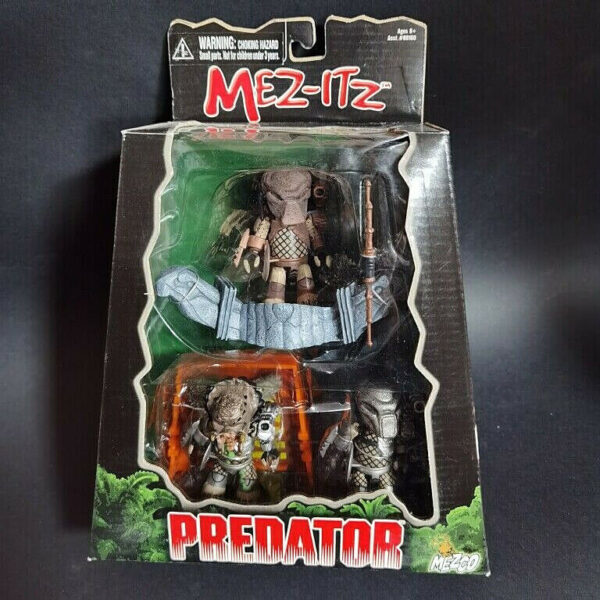 PREDATOR  Mez-It 3 PVC figures 8cm by Mezco