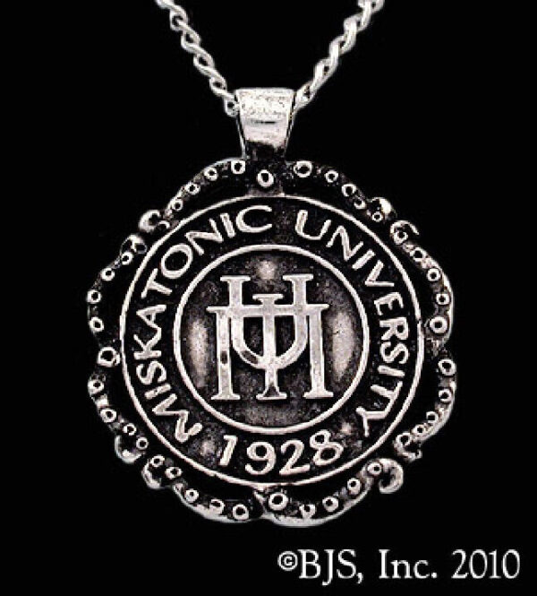 Lovecraft CTHULHU Miskatonic University Class necklace sterling silver - Image 5