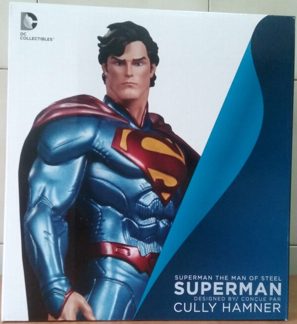 SUPERMAN MAN OF STEEL Cully Hamner  1:10 scale statue ltd 5200 DC Direct - Image 2