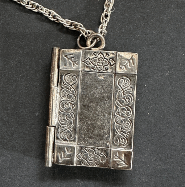 Lovecraft CTHULHU Necronomicon necklace sterling silver