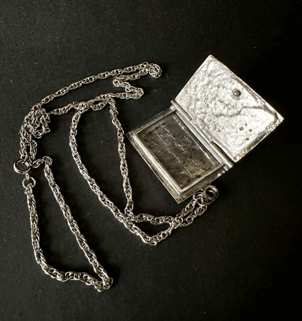 Lovecraft CTHULHU Necronomicon necklace sterling silver - Image 4