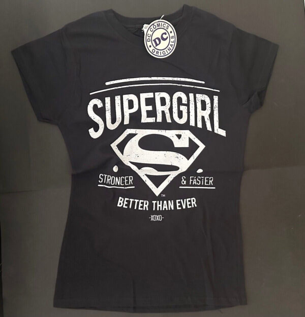 Supergirl Better Than Ever woman shirt officially licensed