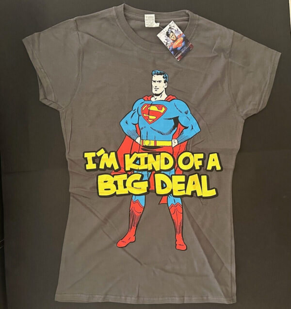 Superman Big Deal woman shirt officially licensed