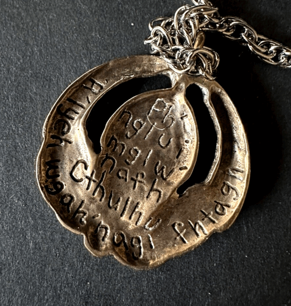 CTHULHU Medallion necklace bronze - Image 3