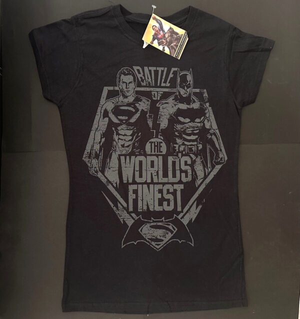 Batman vs Superman Finest woman shirt officially licensed