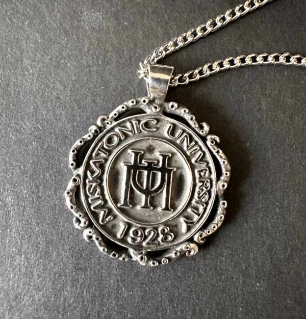 Lovecraft CTHULHU Miskatonic University Class necklace sterling silver - Image 2
